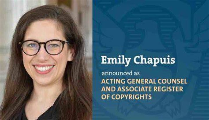 Emily Chapuis Named Deputy Legal Counsel At The U.S. Copyright Office